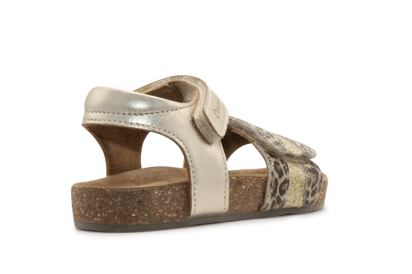 Pinocchio Sandaal P1913 - Panter goud - hatshoe