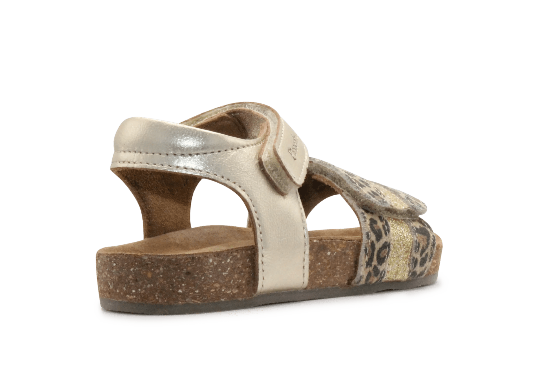 Pinocchio Sandaal P1913 - Panter goud - hatshoe