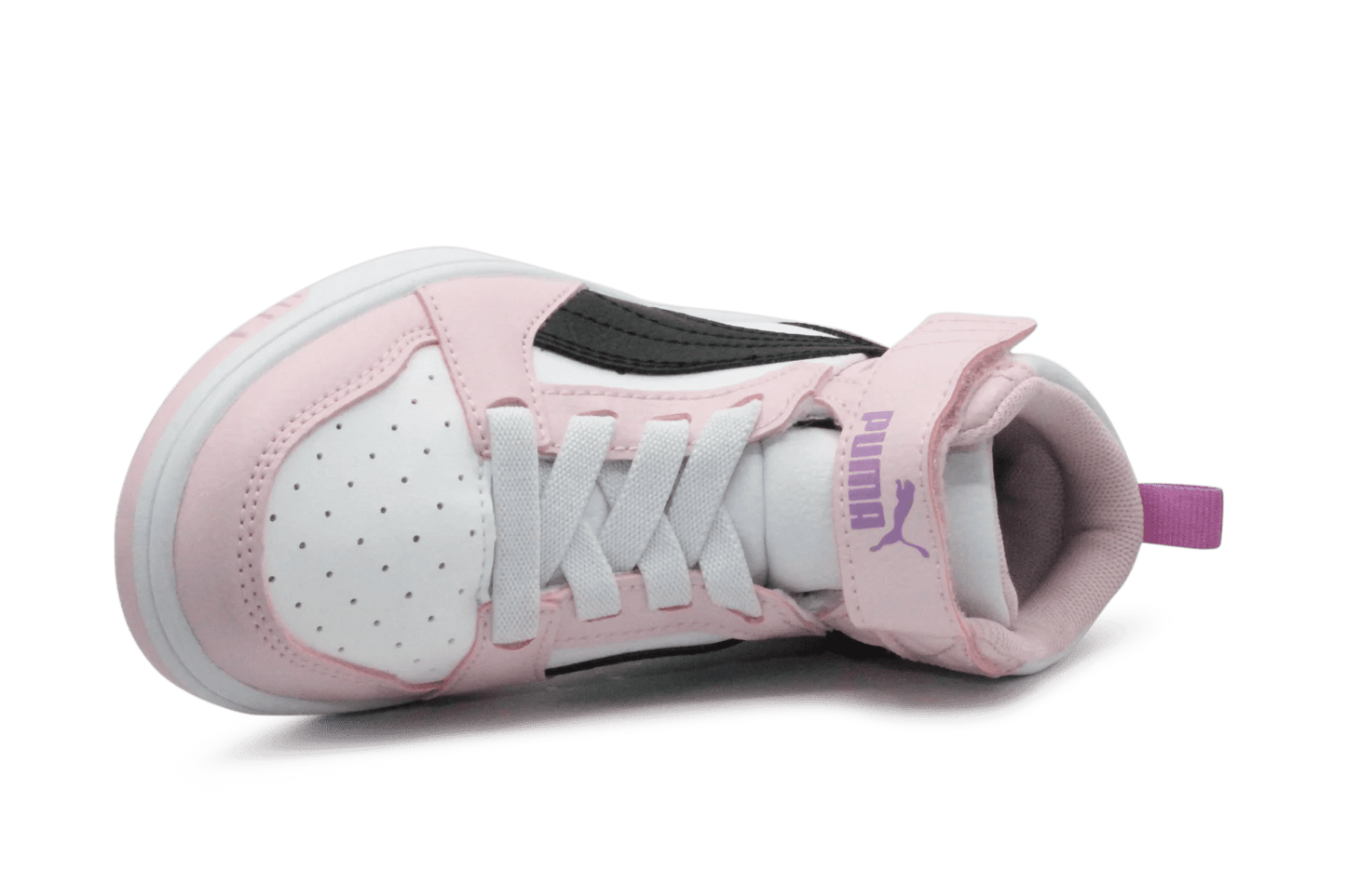 Puma Rebound V6 Mid Sneaker - Roze - hatshoe
