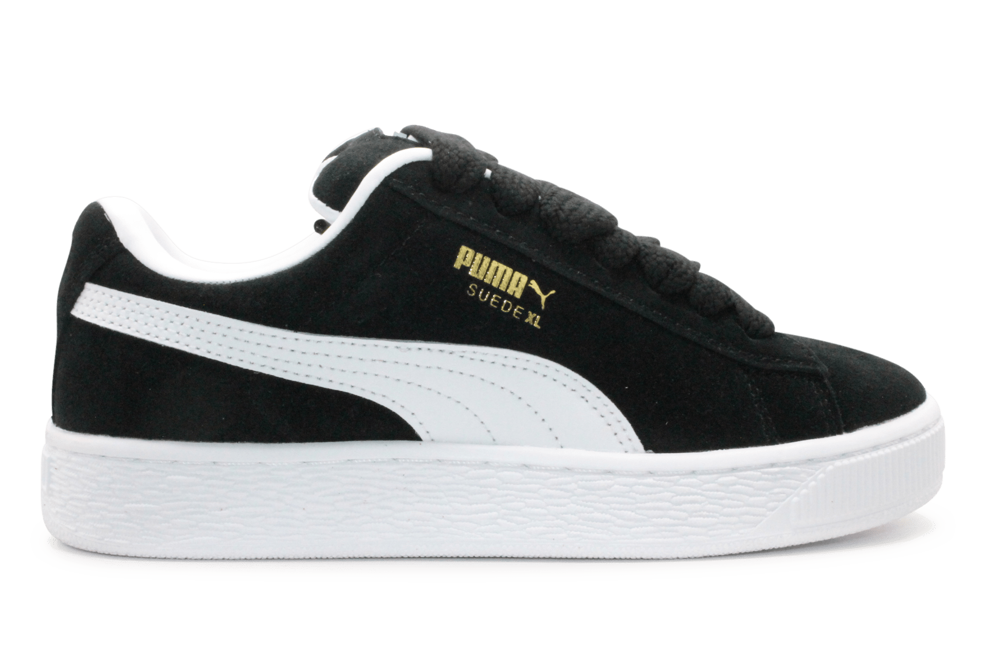 Puma Suede XL JR Sneaker - Zwart - hatshoe
