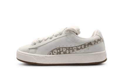 Puma Suede XL Meisjes Sneaker - Beige Panter - hatshoe