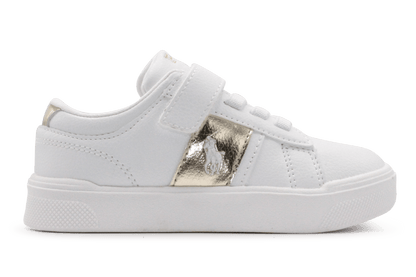 Ralp Lauren Sneakers Prazier Ps - Wit - hatshoe