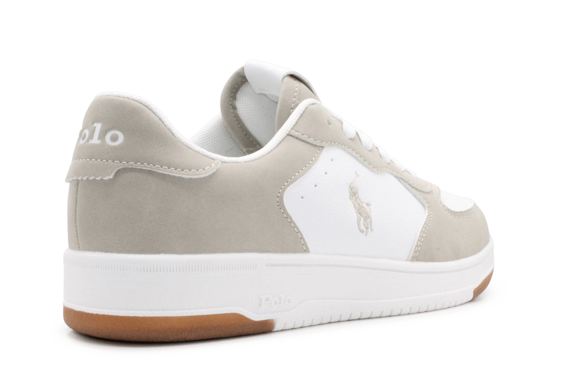 Ralph Lauren Klittenband Schoen Masters Court - Beige - hatshoe
