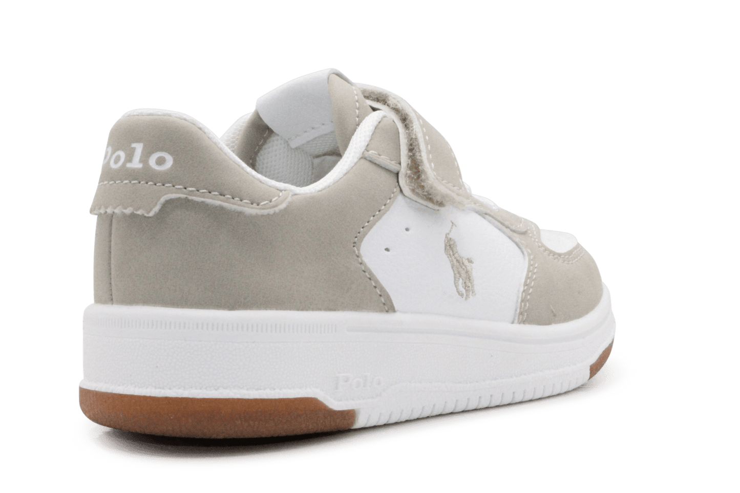 Ralph Lauren Klittenbandschoen Masters Court - Beige - hatshoe
