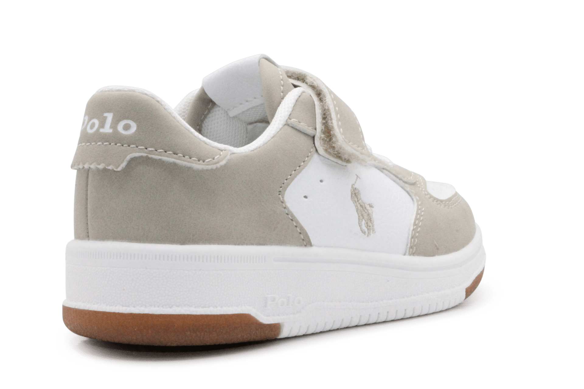 Ralph Lauren Klittenbandschoen Masters Court - Beige - hatshoe