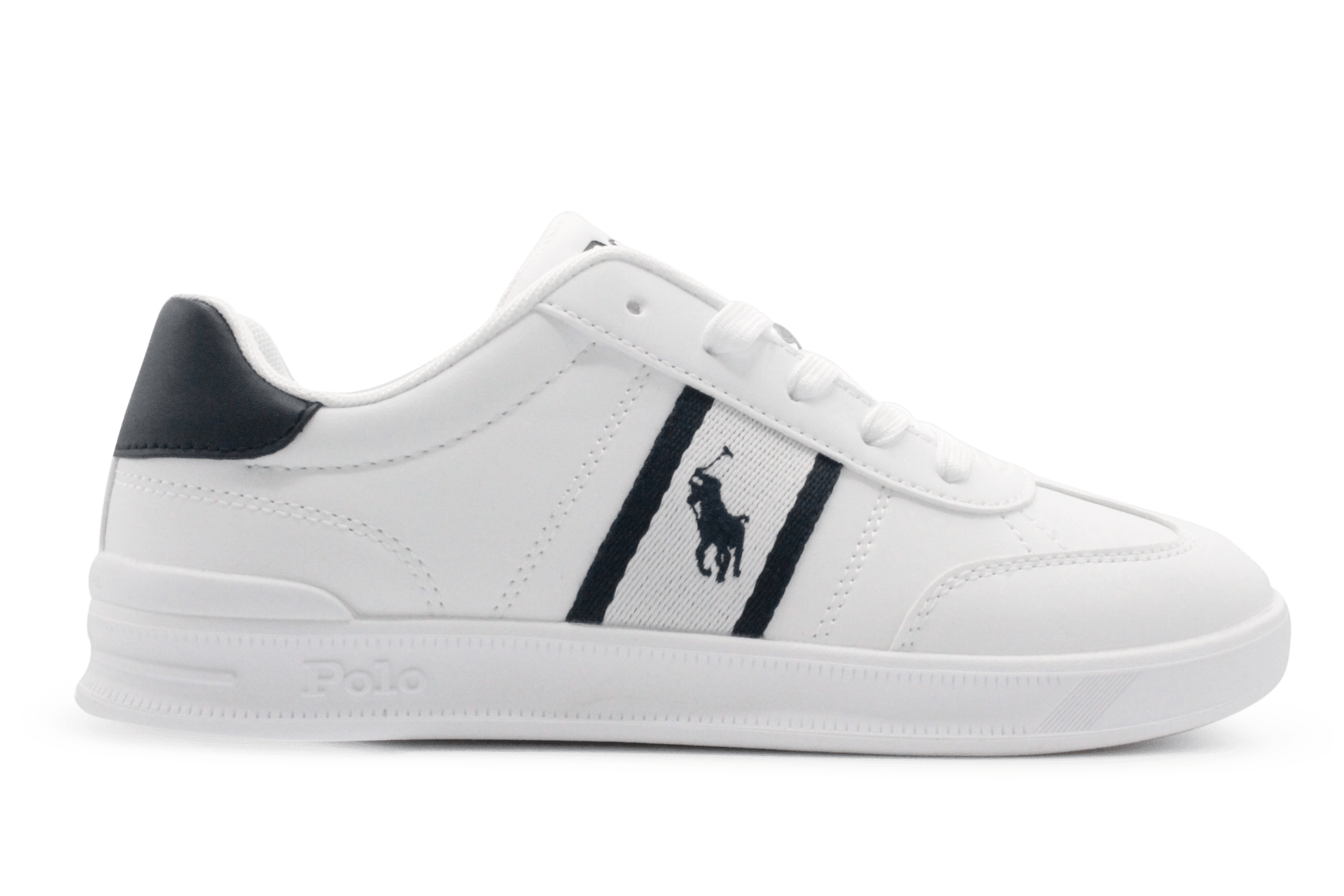 Ralph Lauren Veterschoen Heritage Court - Wit - hatshoe