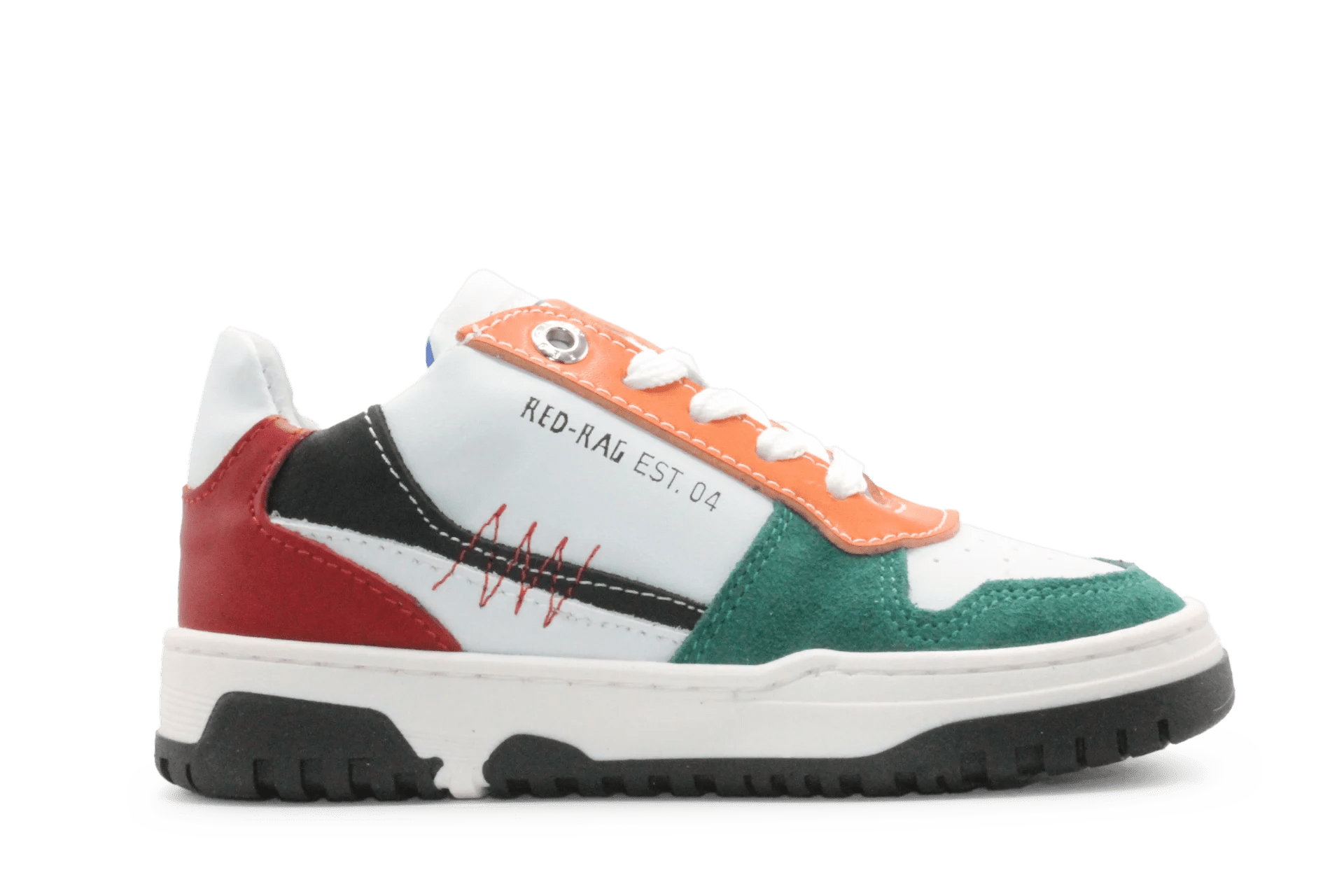 Red - Rag Jongens Sneaker 11289 - Groen - hatshoe