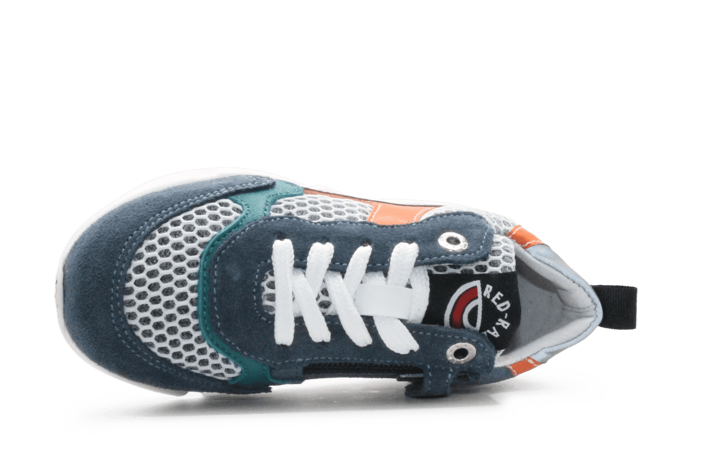 Red - Rag Jongens Sneaker 11291 - Blue combi - hatshoe