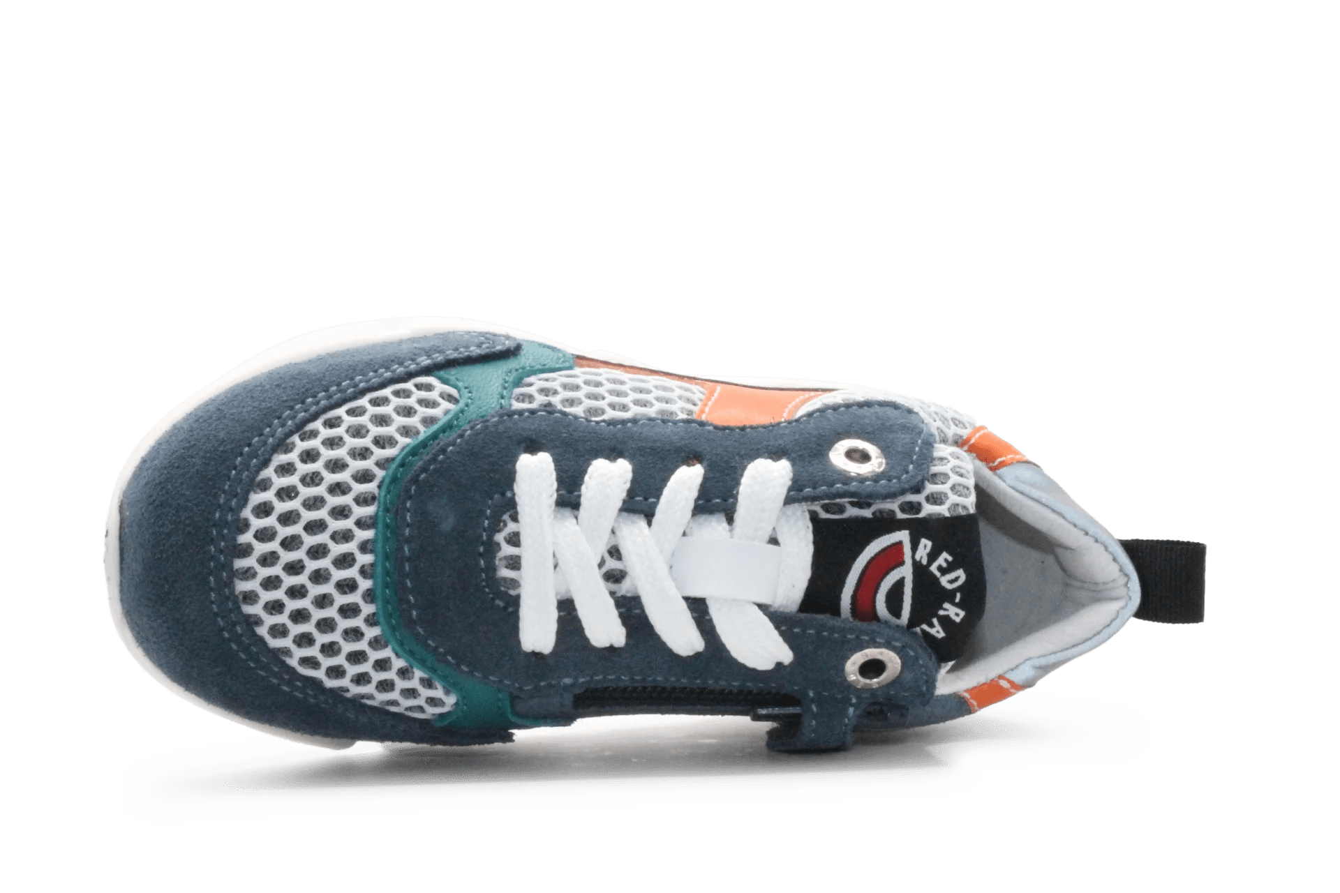 Red - Rag Jongens Sneaker 11291 - Blue combi - hatshoe