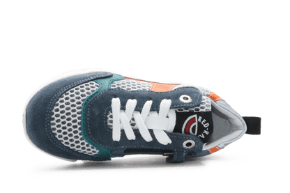 Red - Rag Jongens Sneaker 11291 - Blue combi - hatshoe