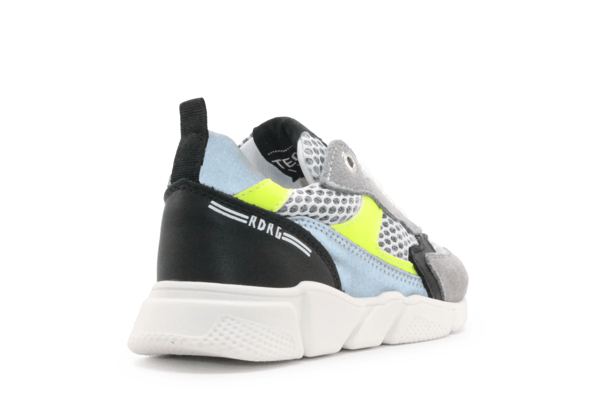 Red - Rag Jongens Sneaker 11291 - Grey Combi - hatshoe