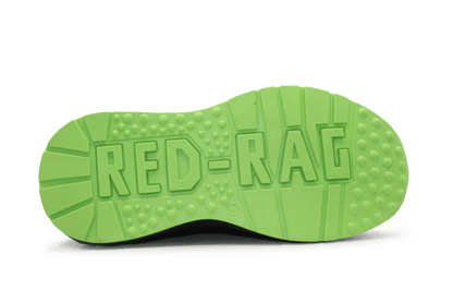 Red - Rag Jongens Sneaker 15825 - Zwart Geel - hatshoe
