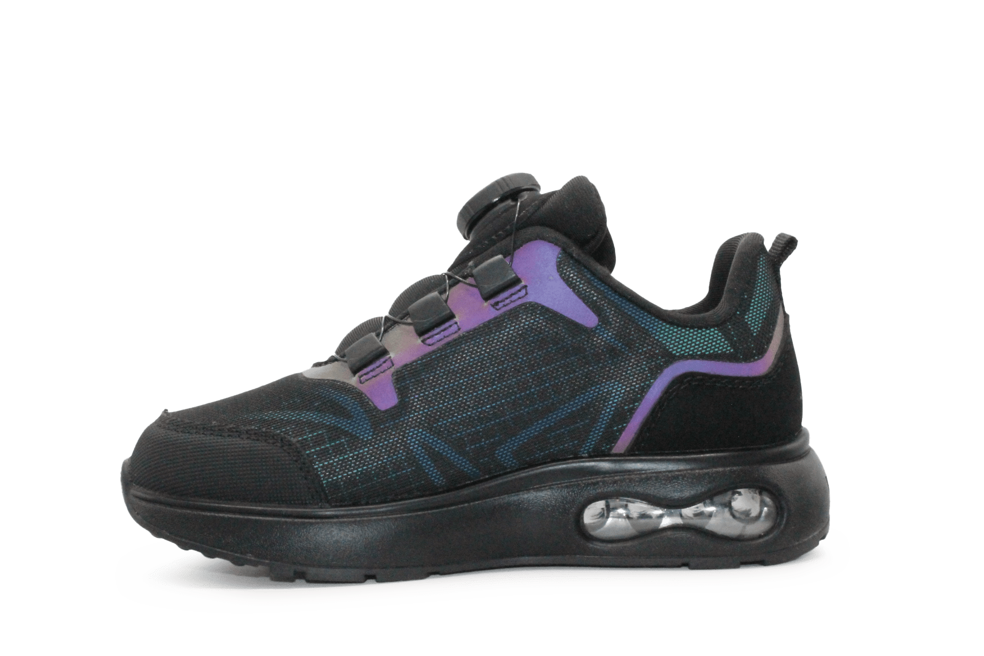 Red-Rag Jongens Sneaker 15825 - Zwart Rainbow