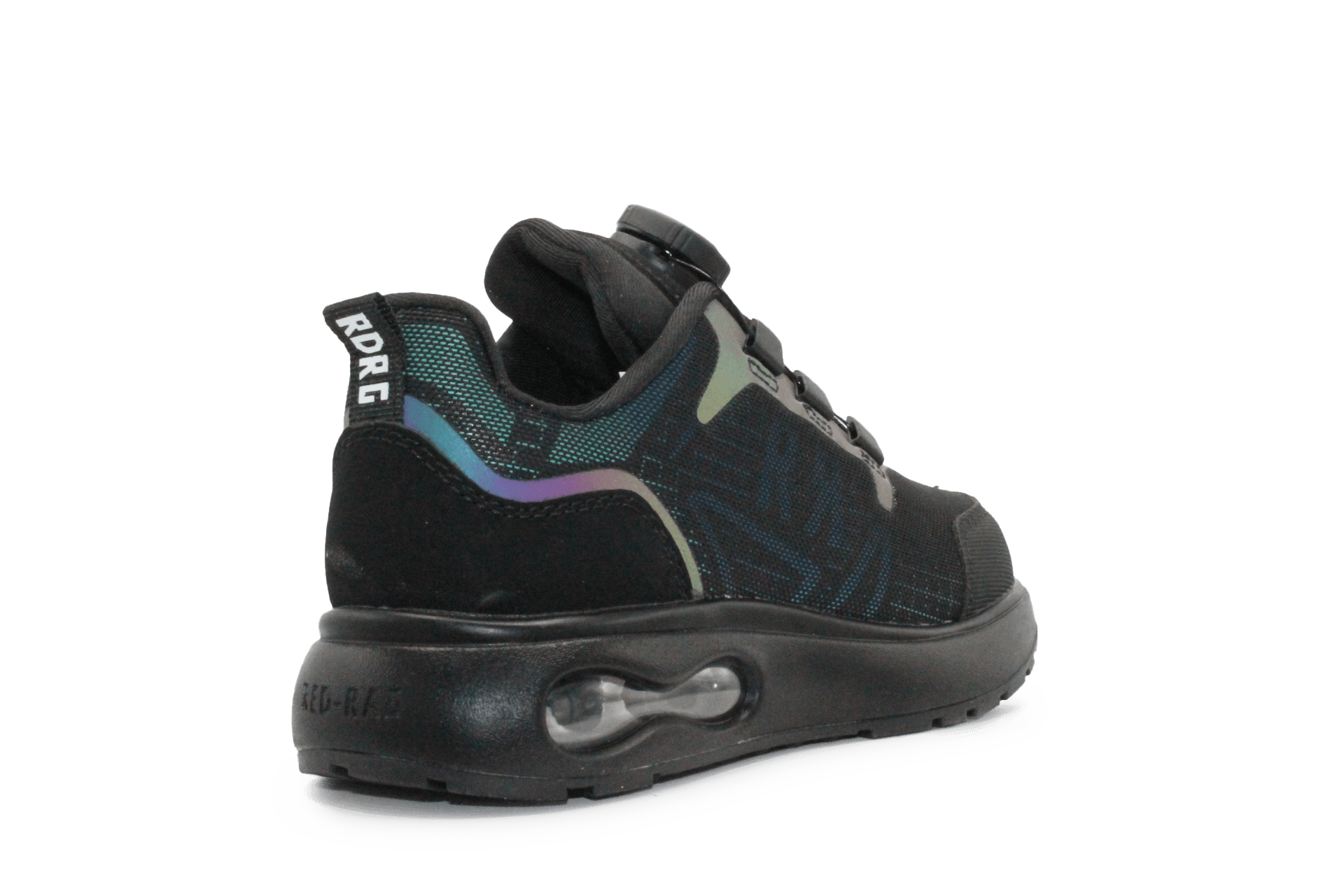 Red-Rag Jongens Sneaker 15825 - Zwart Rainbow