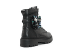 Red - Rag Meisjes Boots Glitter tasje 12512 - Zwart - hatshoe