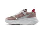 Red - Rag Meisjes Chunky Sneaker 13378 - Roze - hatshoe