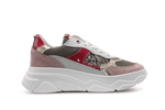 Red - Rag Meisjes Chunky Sneaker 13378 - Roze - hatshoe