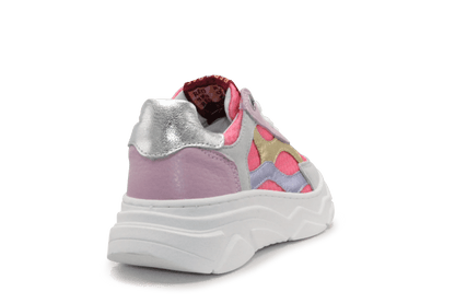 Red - Rag Meisjes Sneaker 12554 - Pink - hatshoe