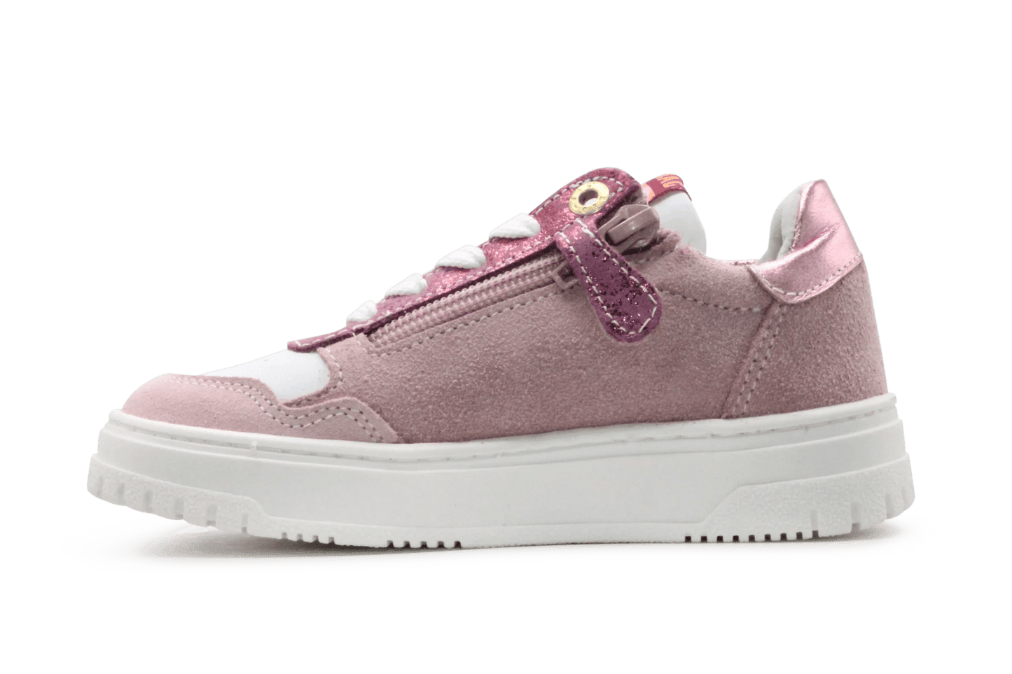 Red - Rag Meisjes Sneaker 12566 - Old Pink - hatshoe