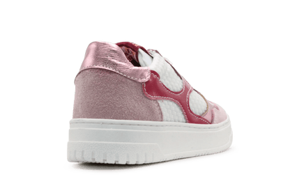 Red - Rag Meisjes Sneaker 12566 - Old Pink - hatshoe