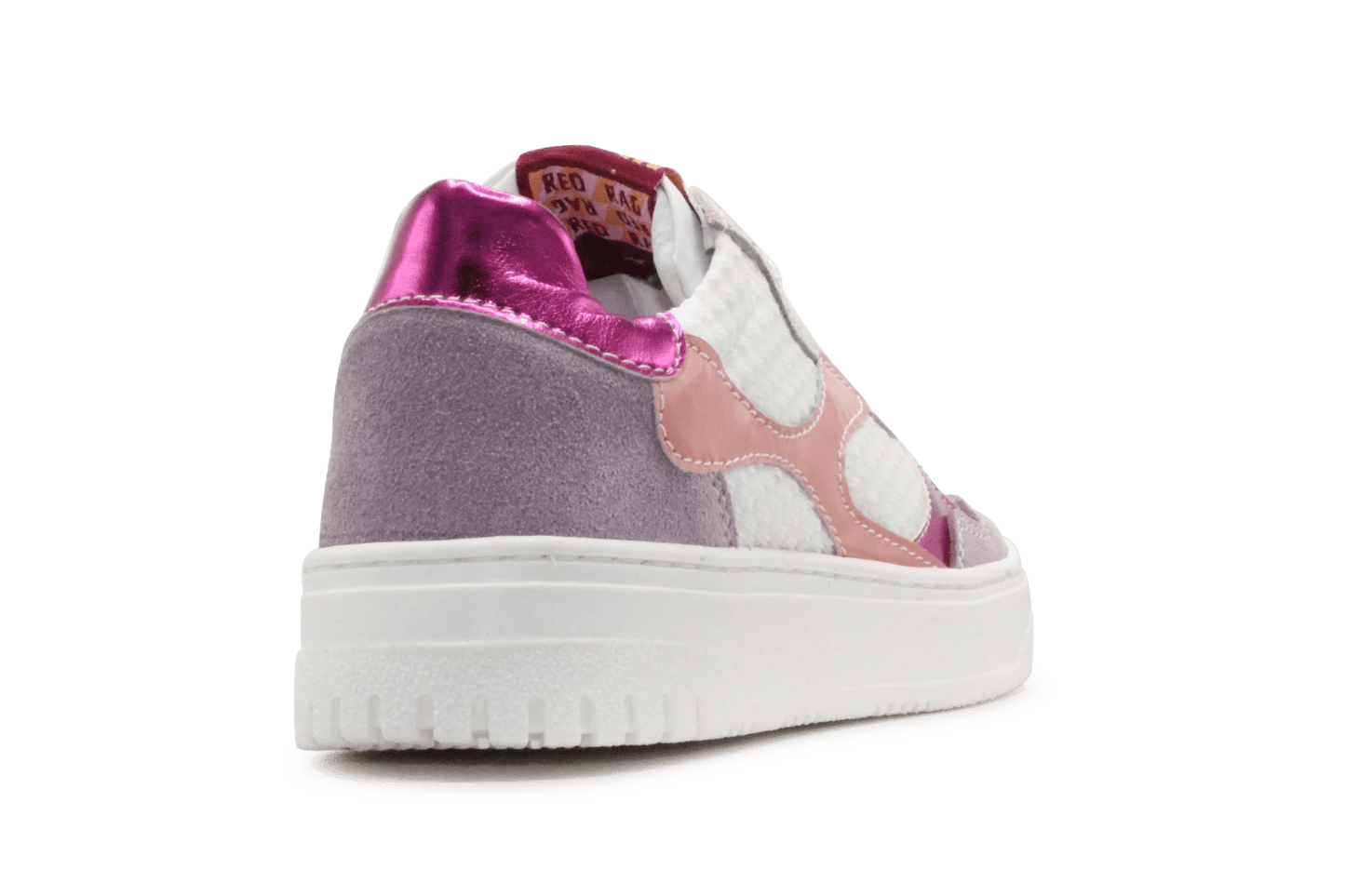 Red - Rag Meisjes Sneaker 12566 - Purple - hatshoe