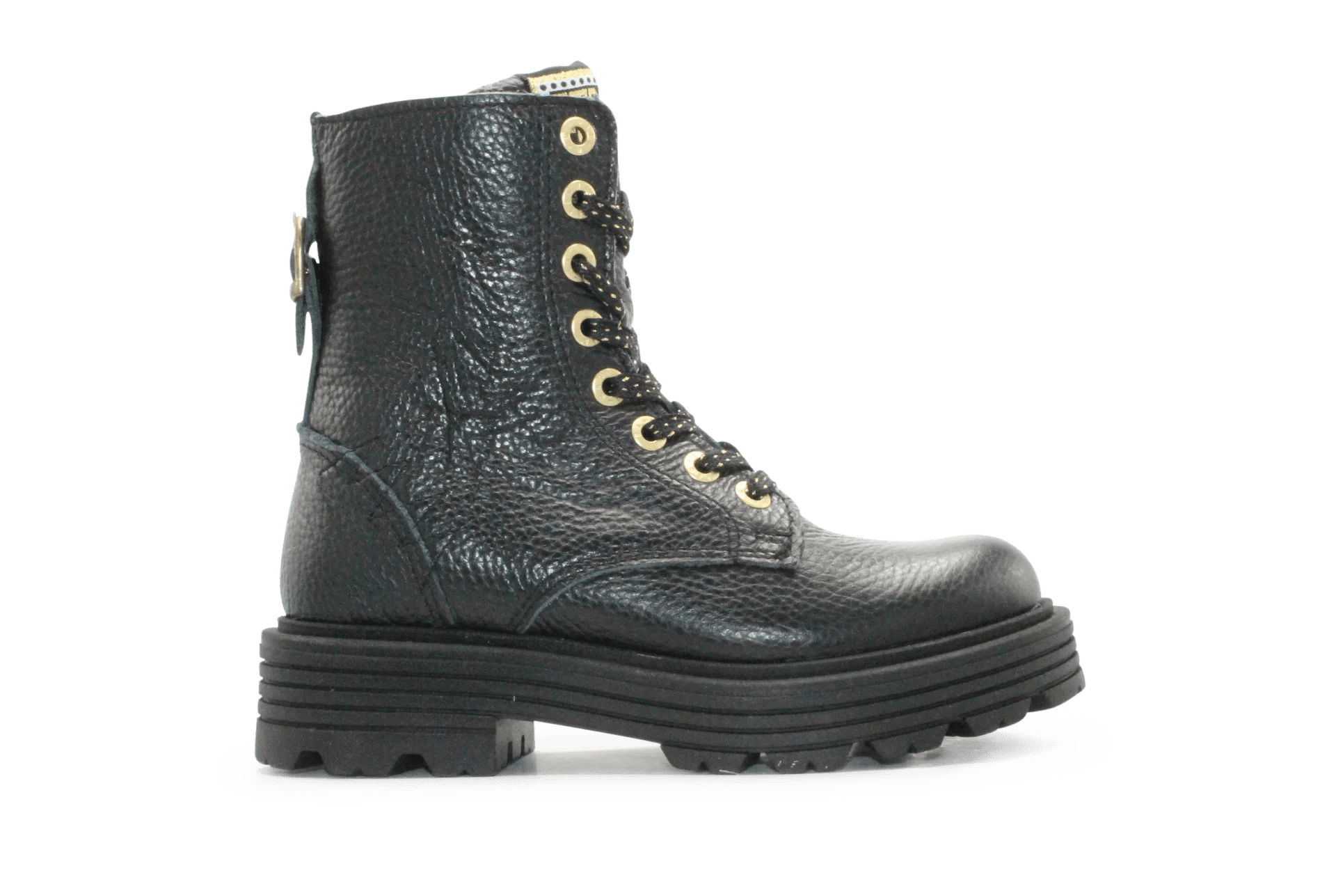 Red-Rag Veterboots Meisjes 12578 - Zwart