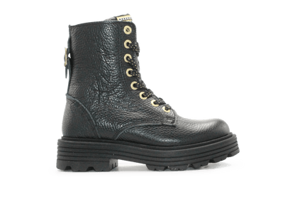 Red-Rag Veterboots Meisjes 12578 - Zwart - hatshoe