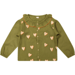 Riffle Blouse Cleo - Hearts - hatshoe