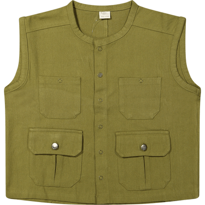 Riffle Gilet Vigo - Canvas Blue - hatshoe