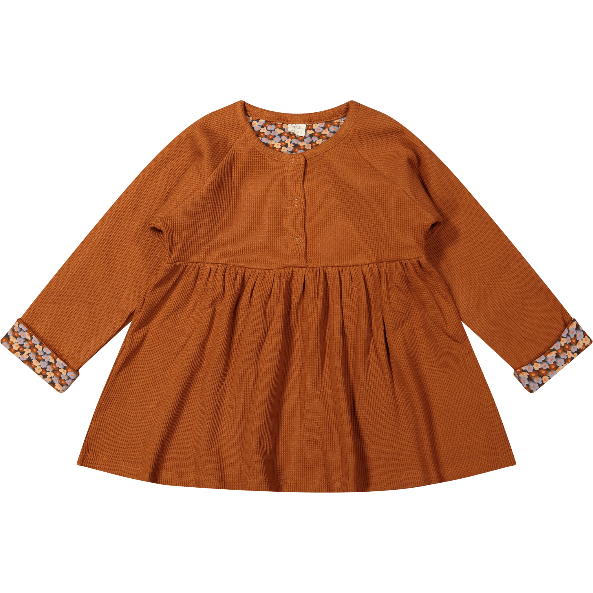 Riffle Jurk Asha - Leather Brown