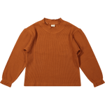 Riffle Longsleeve Miki - Leather Brown - hatshoe