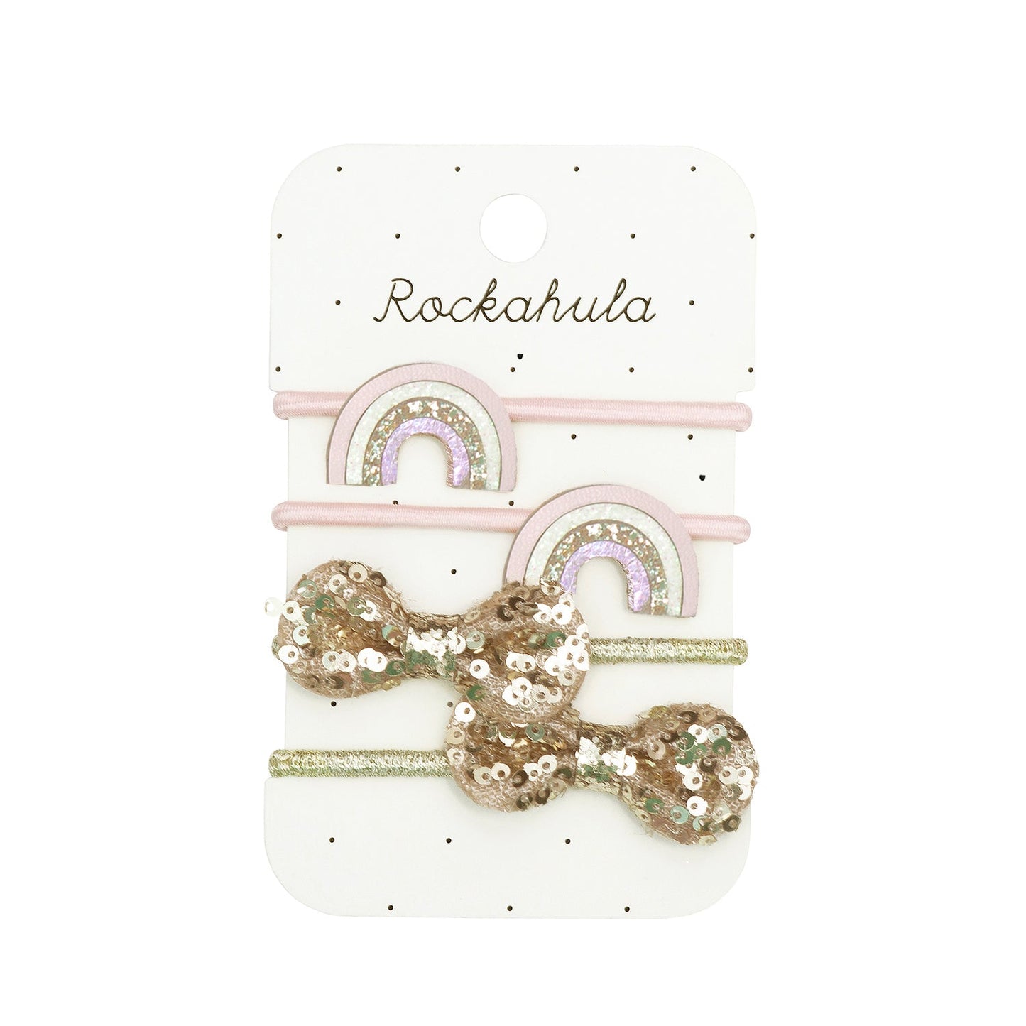 Rockahula Haarelastiekjes Rainbow - hatshoe