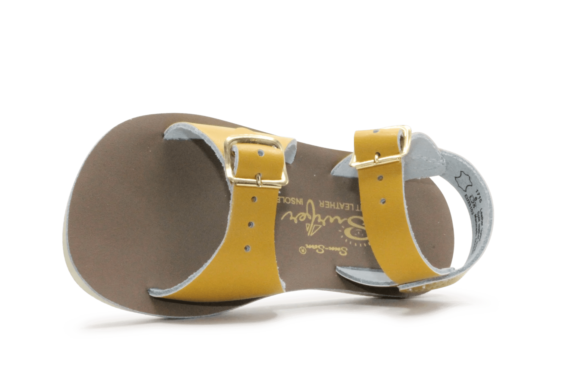 Salt Water Sandals Surfer - Mustard - hatshoe