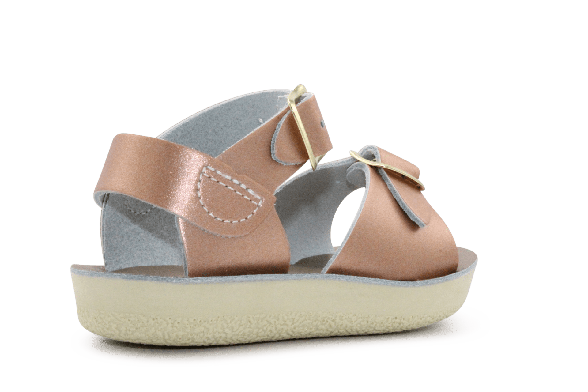 Salt Water Sandals Surfer - Rose Gold - hatshoe
