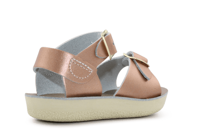 Salt Water Sandals Surfer - Rose Gold - hatshoe