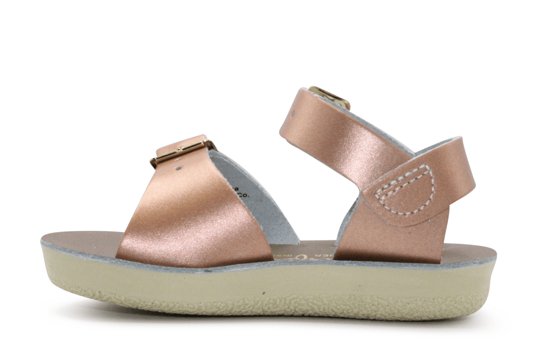 Salt Water Sandals Surfer - Rose Gold - hatshoe