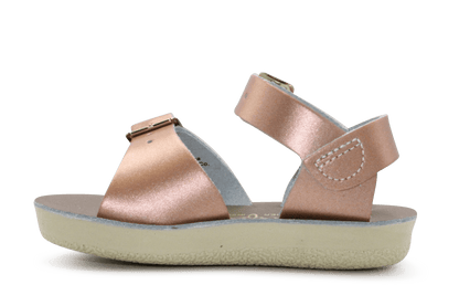 Salt Water Sandals Surfer - Rose Gold - hatshoe