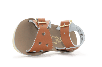Salt Water Sandals Sweetheart - Bruin - hatshoe