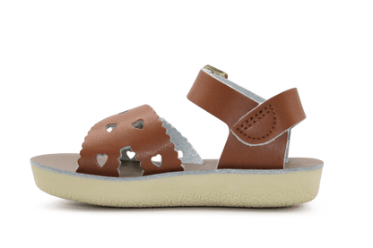 Salt Water Sandals Sweetheart - Bruin - hatshoe