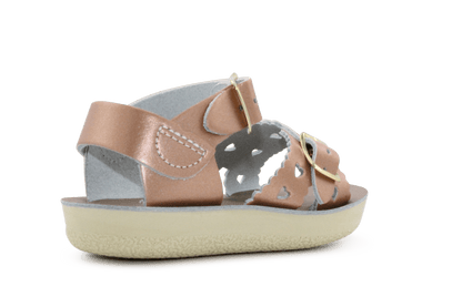 Salt Water Sandals Sweetheart - Rose Gold - hatshoe