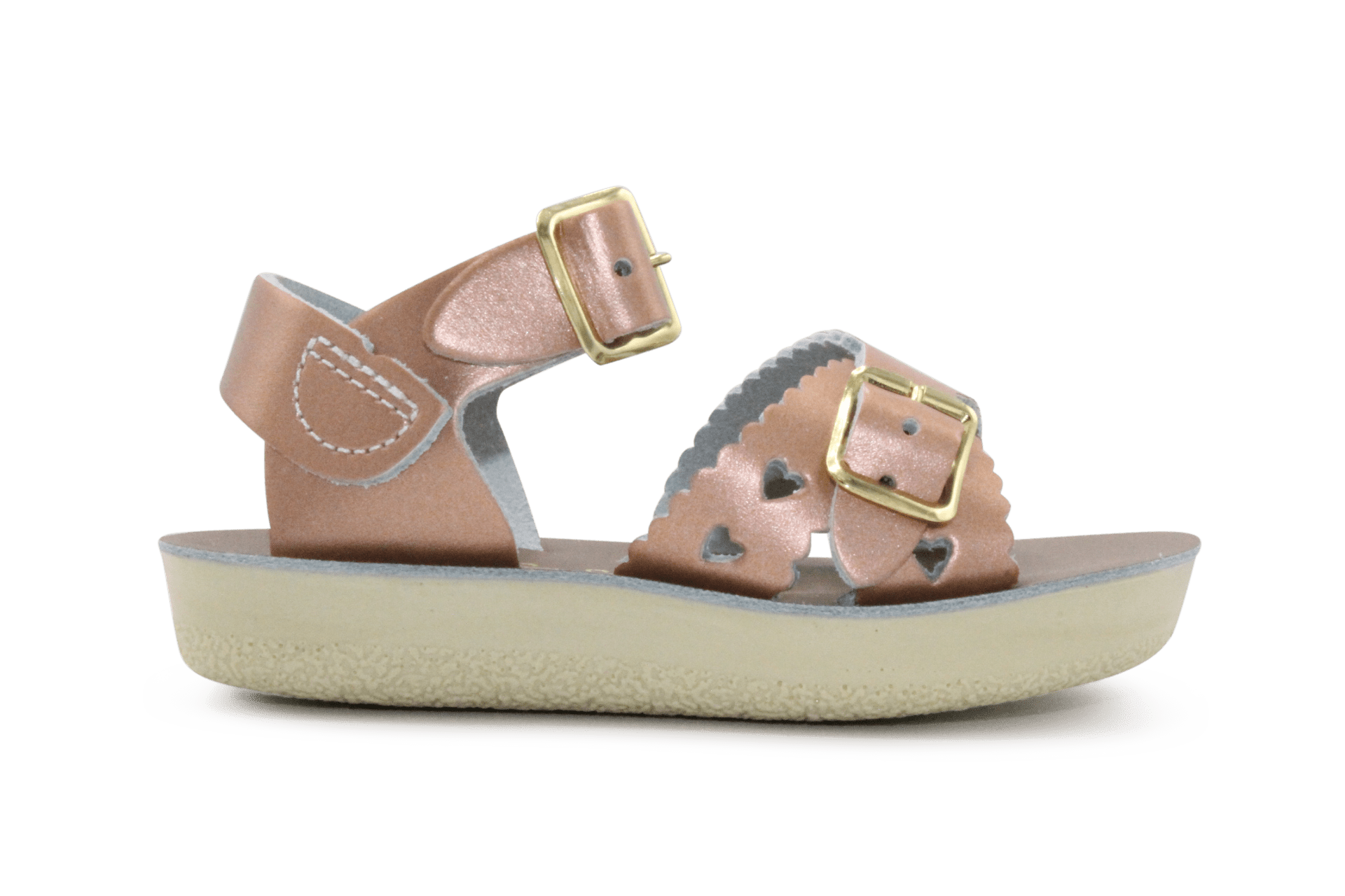 Salt Water Sandals Sweetheart - Rose Gold - hatshoe