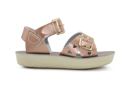 Salt Water Sandals Sweetheart - Rose Gold - hatshoe