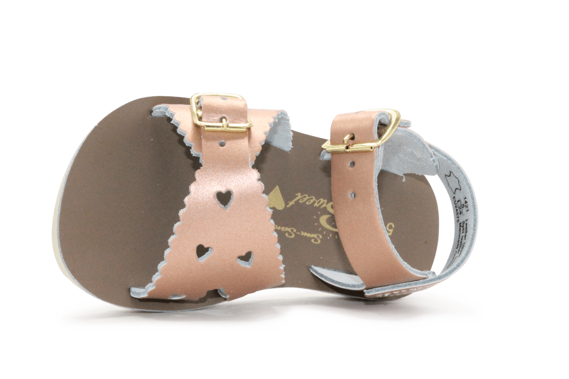 Salt Water Sandals Sweetheart - Rose Gold - hatshoe