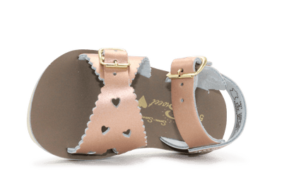 Salt Water Sandals Sweetheart - Rose Gold - hatshoe