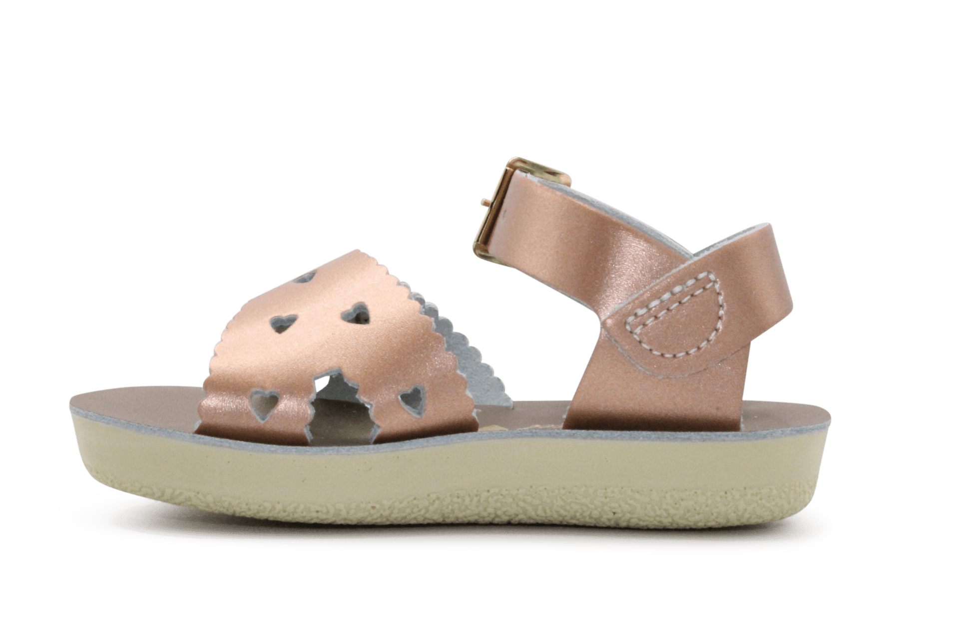 Salt Water Sandals Sweetheart - Rose Gold - hatshoe