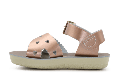Salt Water Sandals Sweetheart - Rose Gold - hatshoe