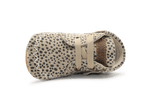 Shoesme BP25W008 Eerste Loopschoen Beige Dots Suède – Peuters - hatshoe