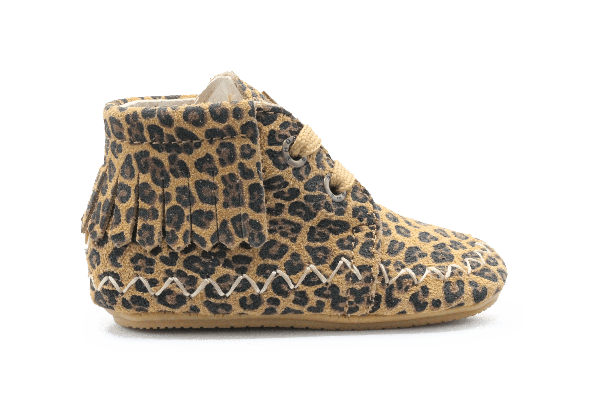Shoesme BP25W008 Eerste Loopschoen Luipaard Cognac Suède – Peuters - hatshoe