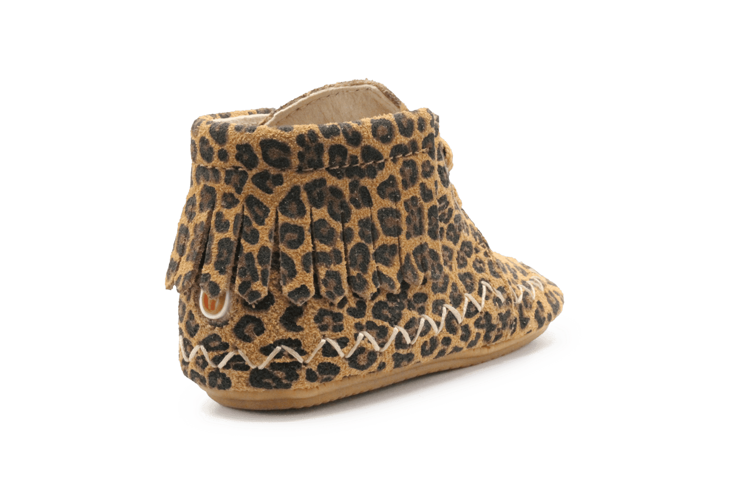 Shoesme BP25W008 Eerste Loopschoen Luipaard Cognac Suède – Peuters - hatshoe
