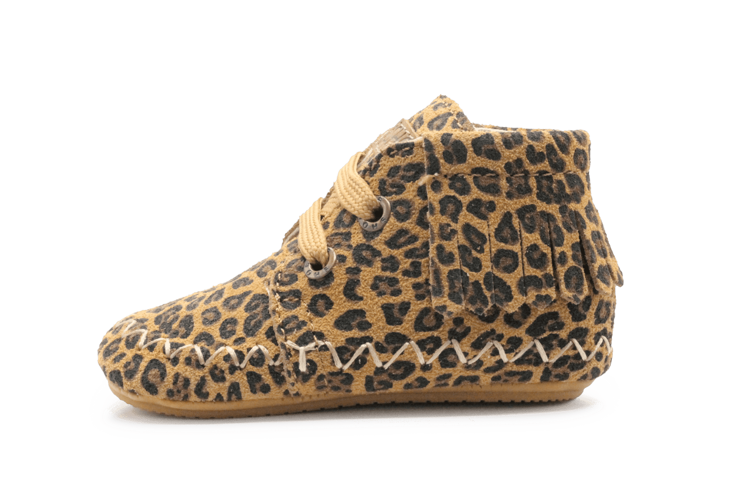 Shoesme BP25W008 Eerste Loopschoen Luipaard Cognac Suède – Peuters - hatshoe